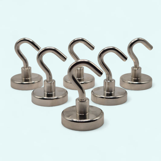 Magnetic Cabin Wall Hooks (x6)
