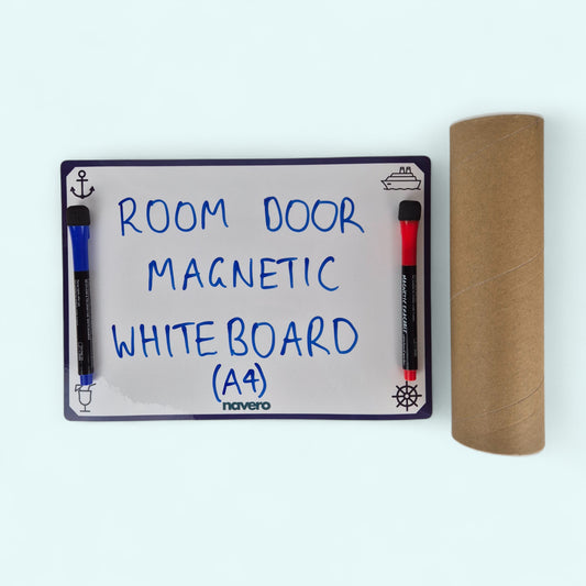 Cabin Door Magnetic Whiteboard (A4)