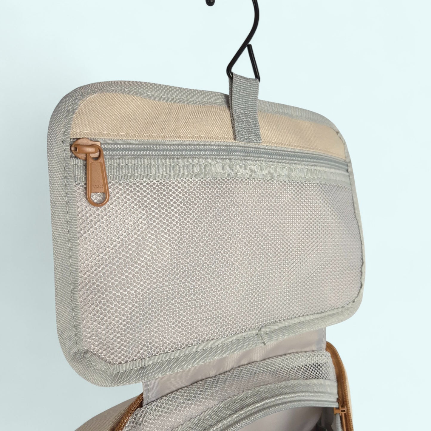 Hanging Toiletry Bag + FREE Travel Mirror