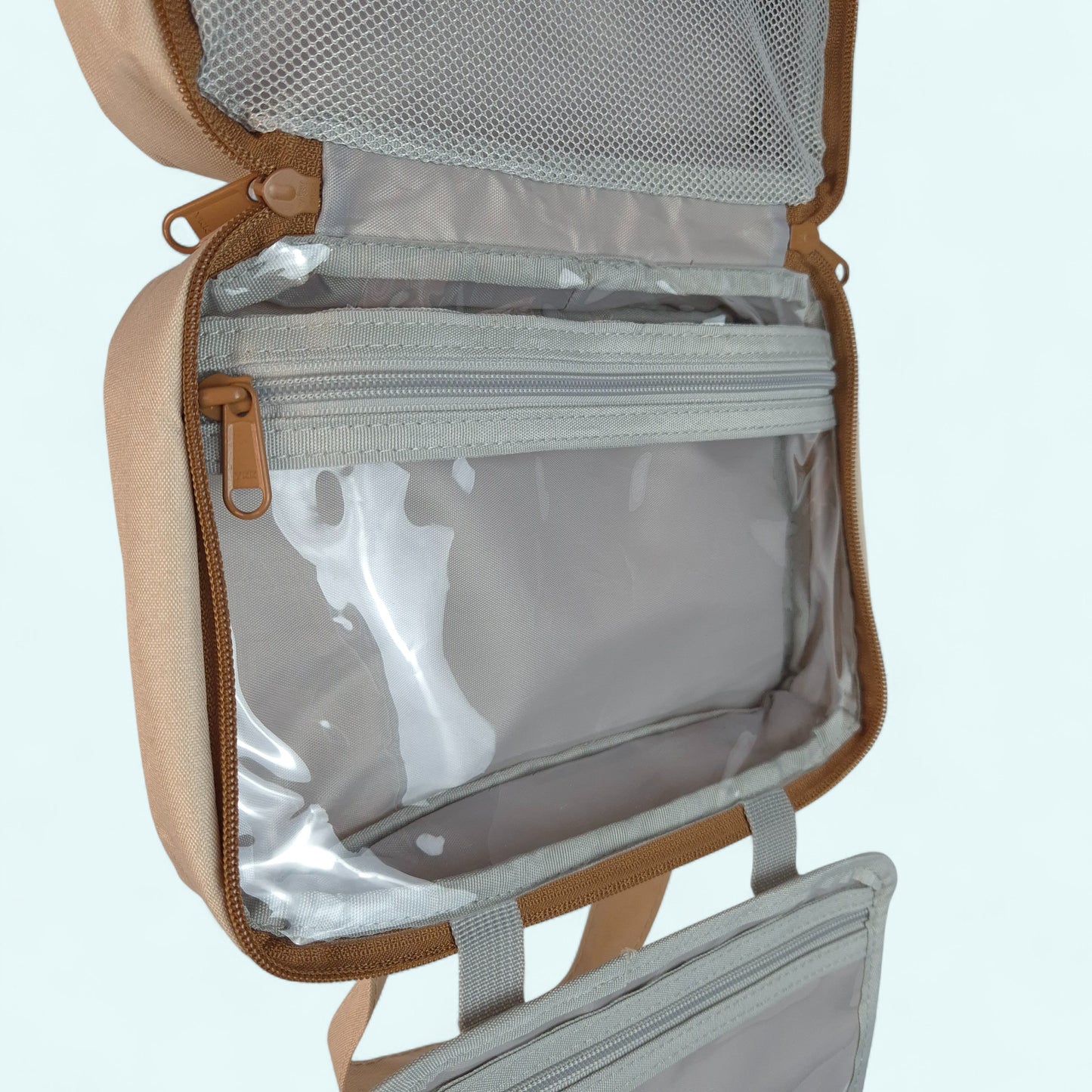 Hanging Toiletry Bag + FREE Travel Mirror