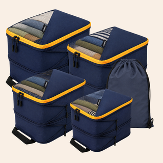 Double Decker Compression Packing Cubes