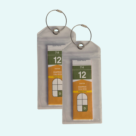 Cruise Bag Tags (x2)