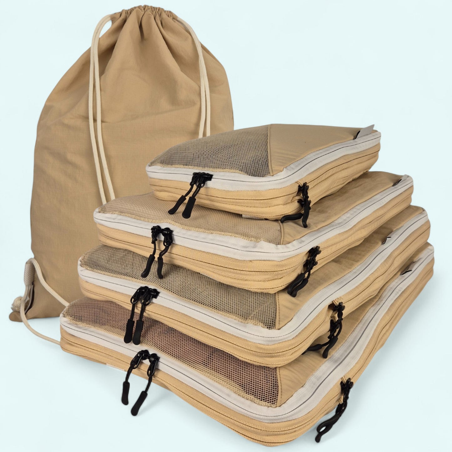 Double Compression Packing Cubes set