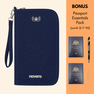 Family RFID Passport Wallet
