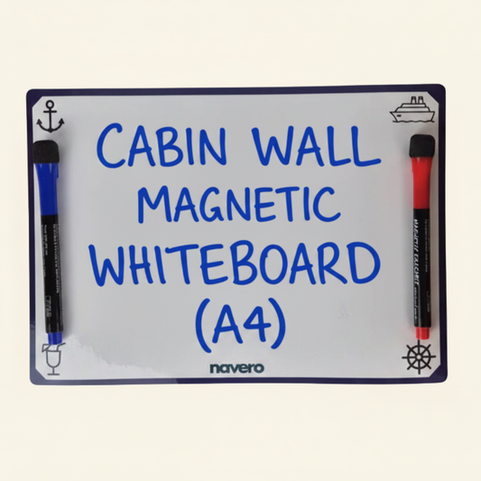 Cruise Cabin Wall Magnetic Whiteboard (A4)