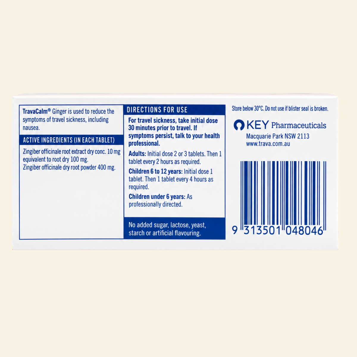 Sea Sickness Tablets (10 pack)