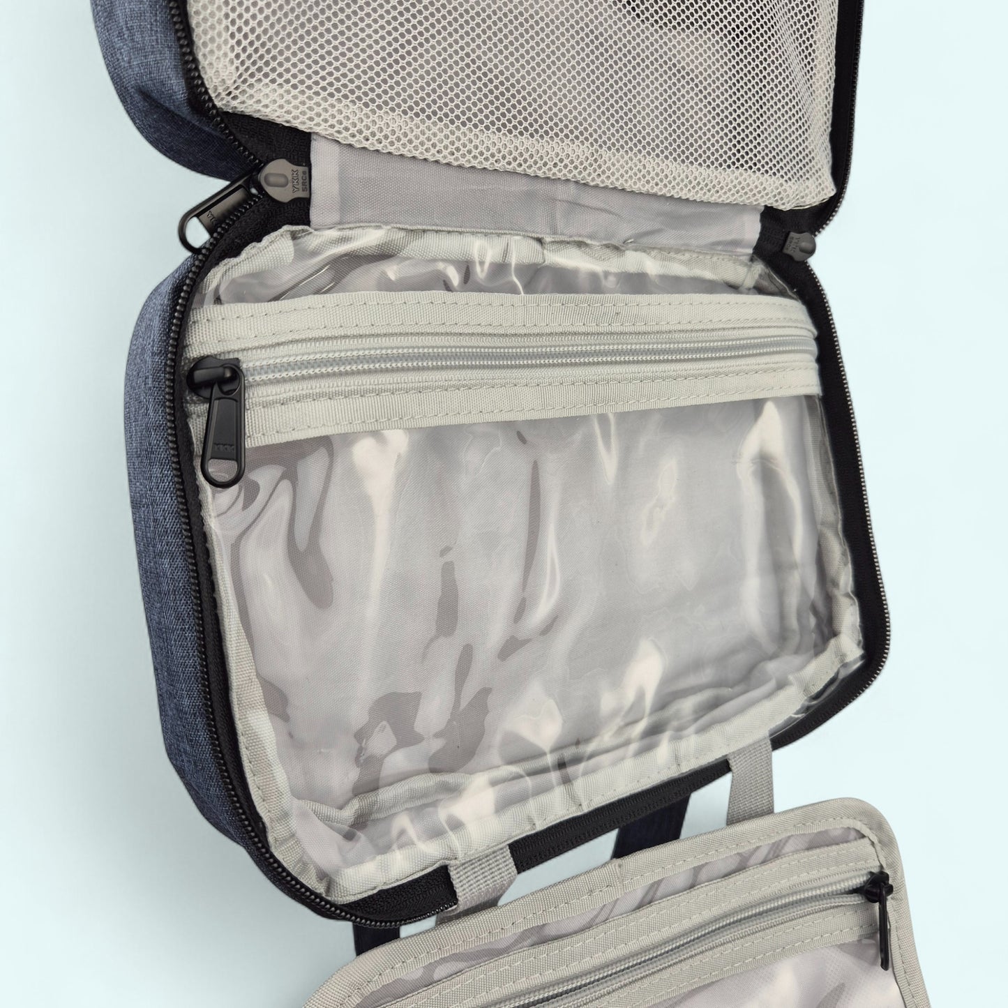 Hanging Toiletry Bag + FREE Travel Mirror
