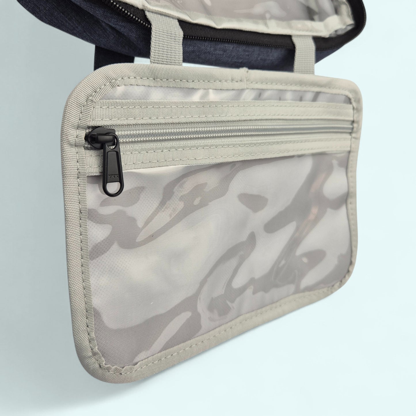 Hanging Toiletry Bag + FREE Travel Mirror