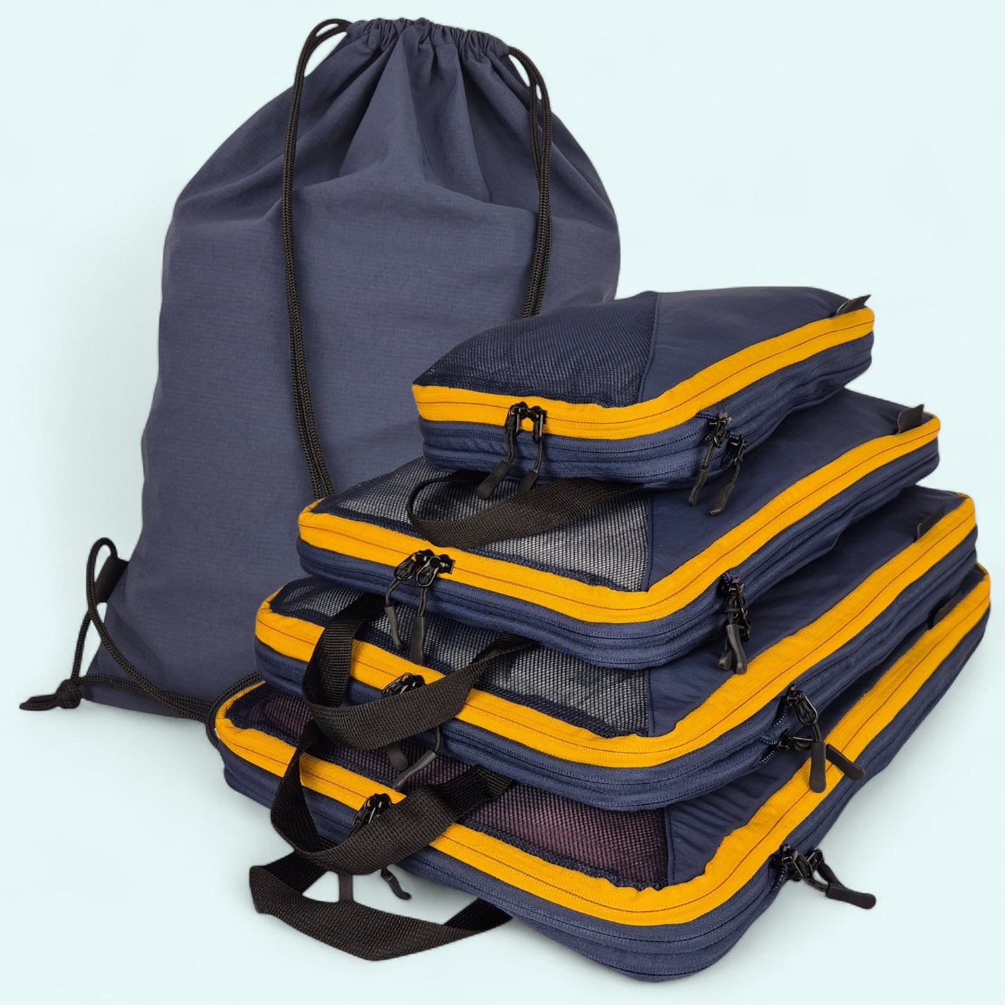 Double Compression Packing Cubes set