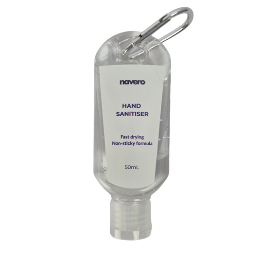 50mL Refillable Hand Sanitiser w/ carabiner