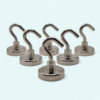 Magnetic Cabin Wall Hooks (x6)