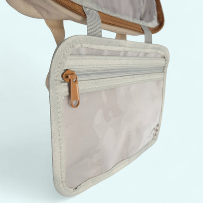 Hanging Toiletry Bag + FREE Travel Mirror