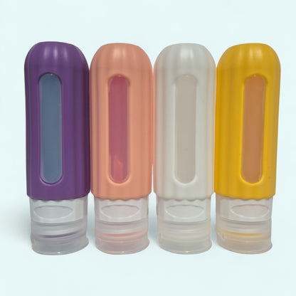 Refillable 90mL Travel Bottle Set (x4)