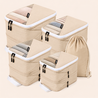 Double Decker Compression Packing Cubes