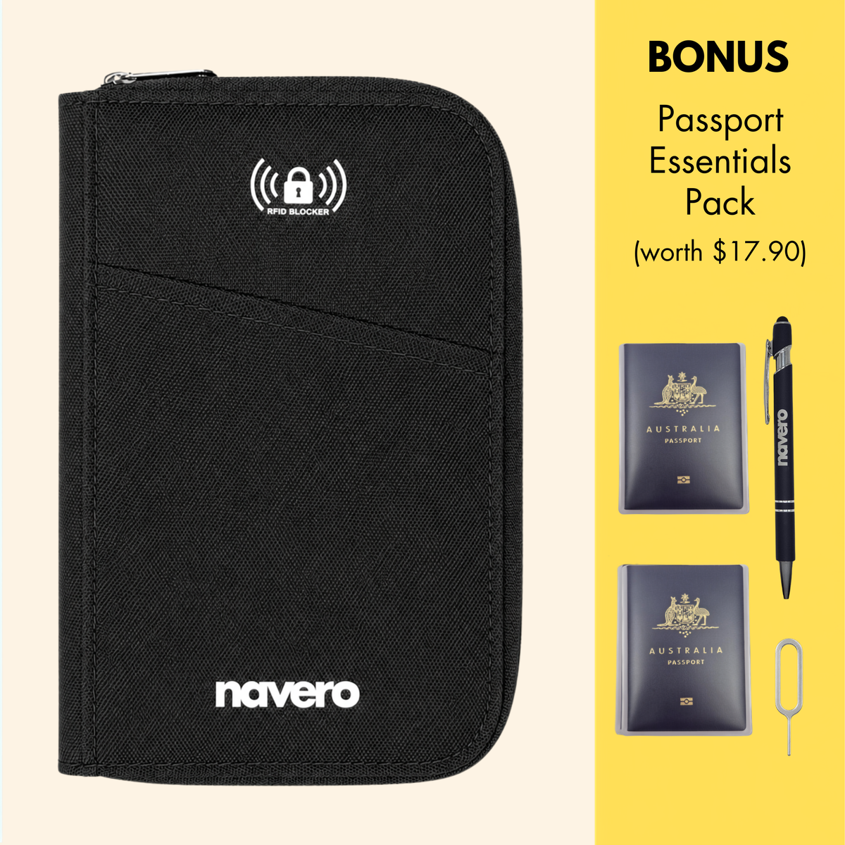 RFID Passport Wallet
