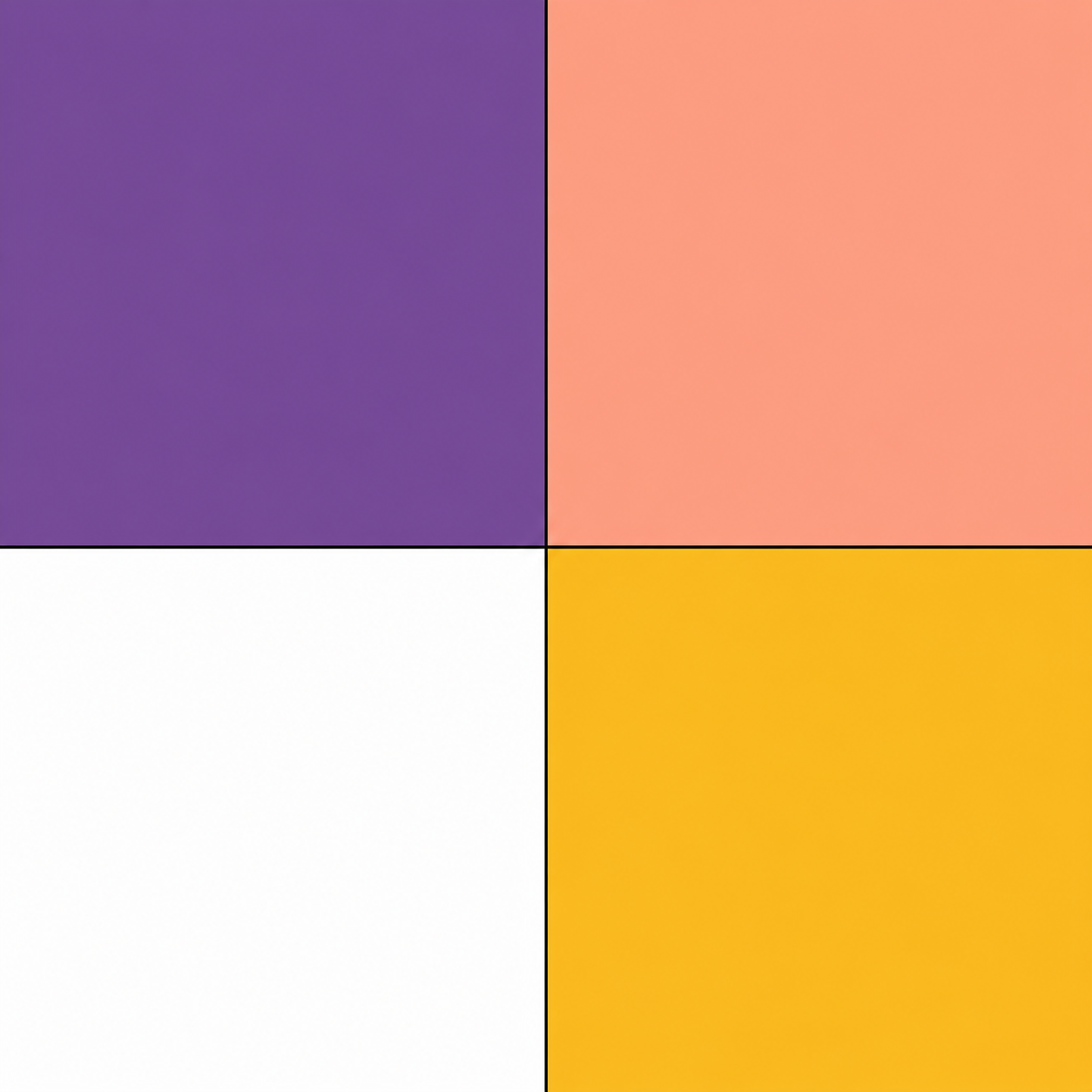 Purple Pink Yellow White