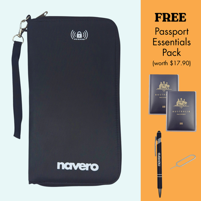 Family RFID Passport Wallet