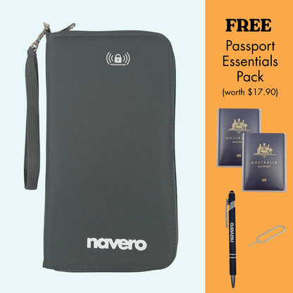 Family RFID Passport Wallet