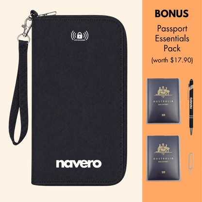 Family RFID Passport Wallet