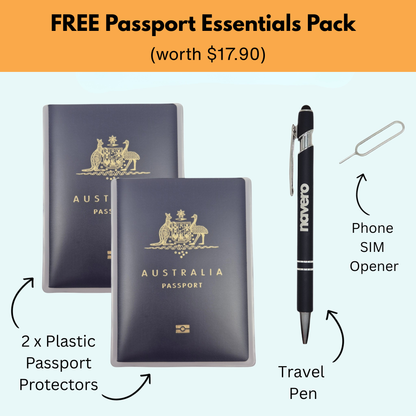 Family RFID Passport Wallet