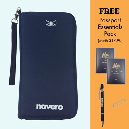 Family RFID Passport Wallet