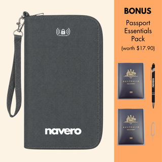 Family RFID Passport Wallet