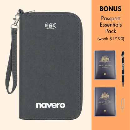 Family RFID Passport Wallet
