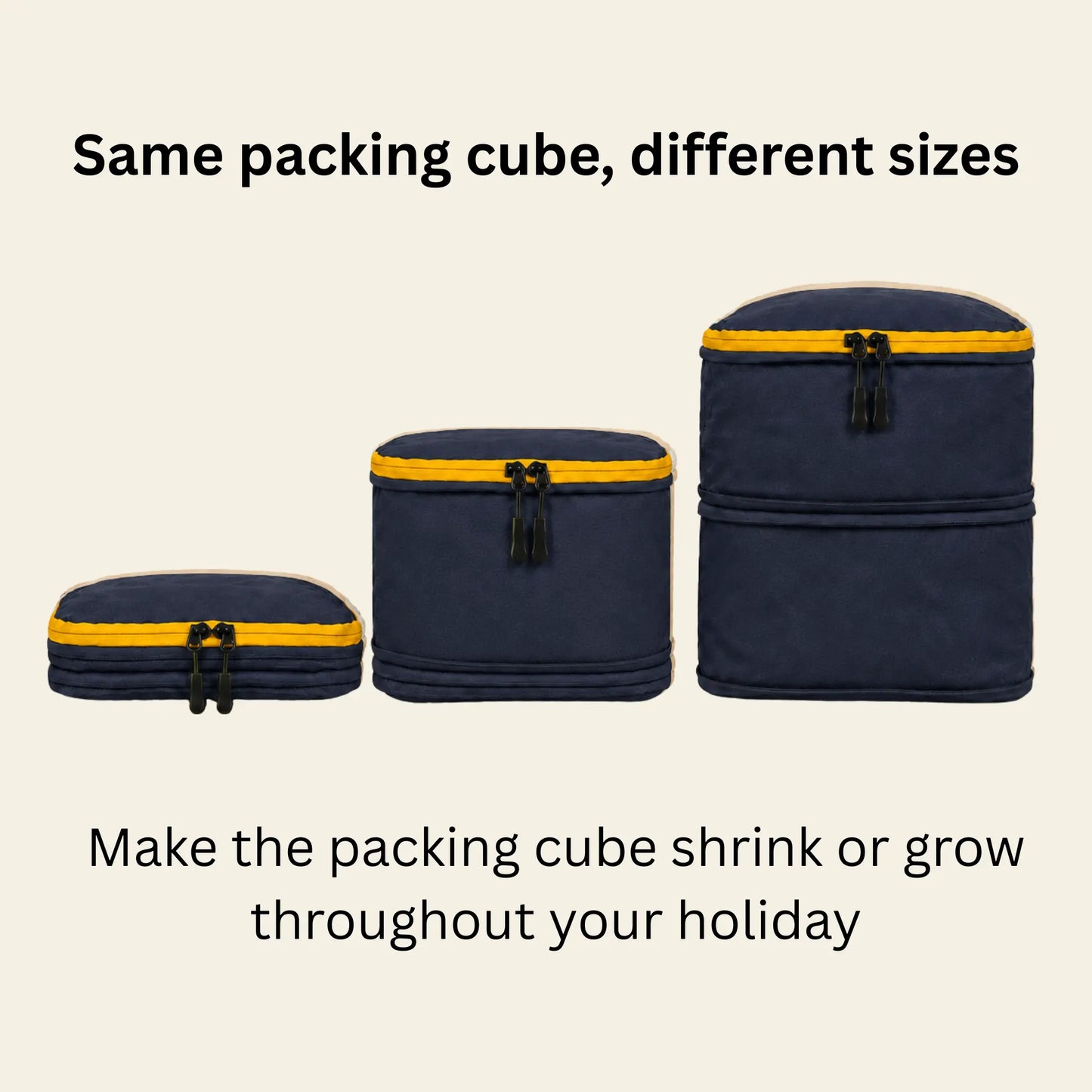 Double Layer Compression Packing Cubes
