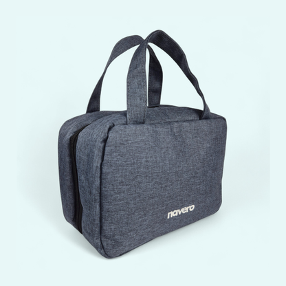 Hanging Toiletry Bag + FREE Travel Mirror