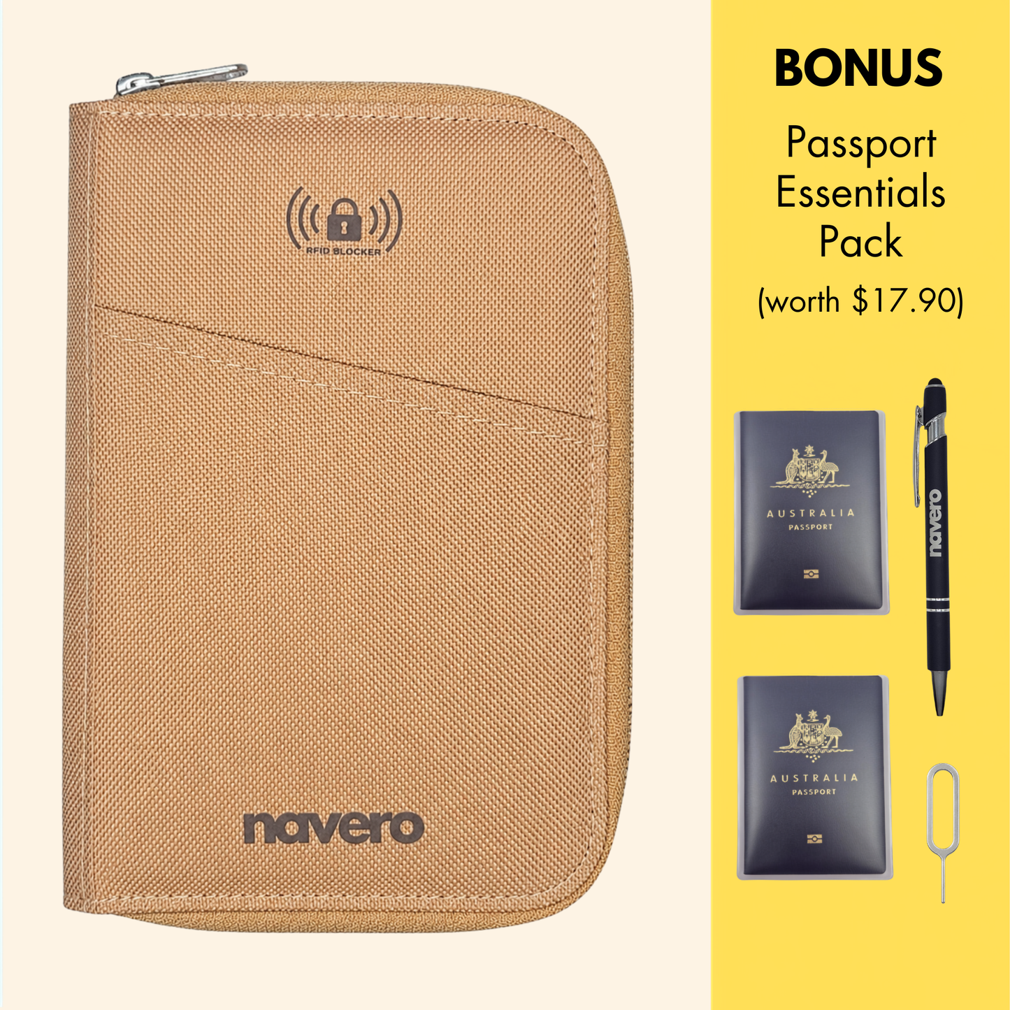 RFID Passport Wallet