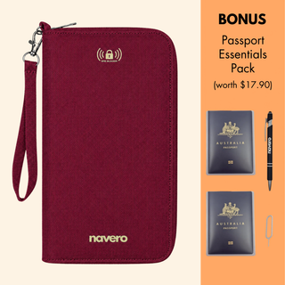 Family RFID Passport Wallet