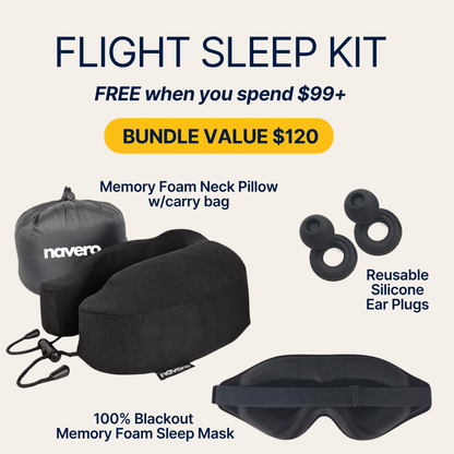 FREE Flight Sleep Kit (worth $120)