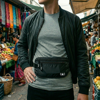 Anti-Theft RFID Money Belt.