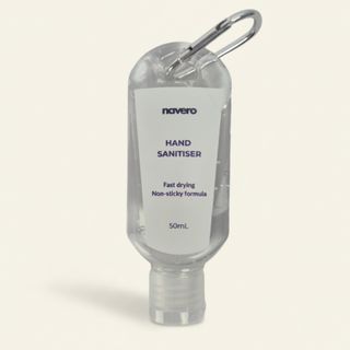 Hand Sanitiser (refillable) 50mL w/ carabiner