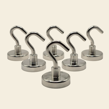 Magnetic Cruise Cabin Hooks (6 Pack)