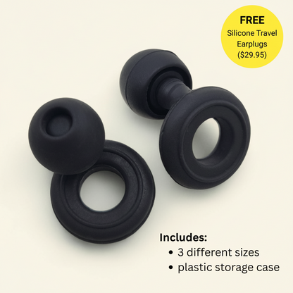FREE Silicone Travel Ear Plugs