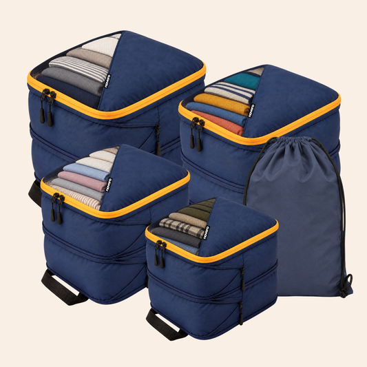 Double Decker Compression Packing Cubes