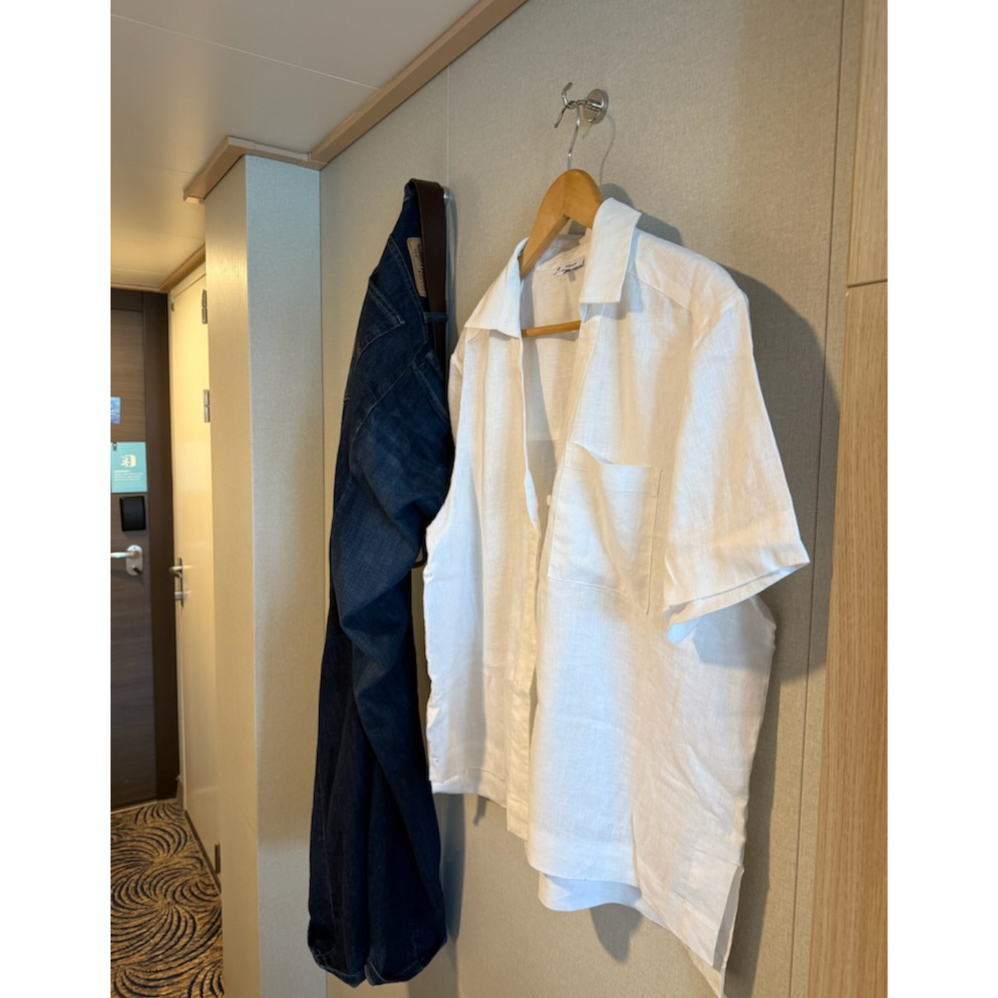 Magnetic Cabin Wall Hooks (x6)