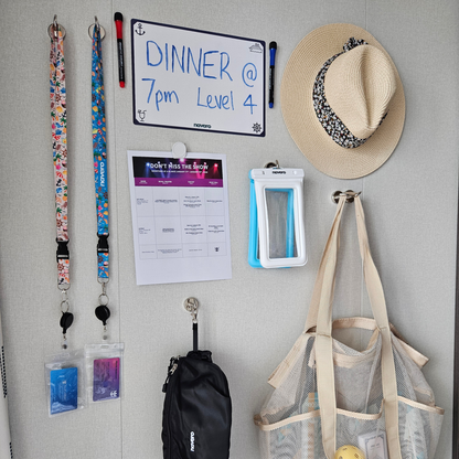 Cruise Cabin Wall Magnetic Whiteboard (A4)