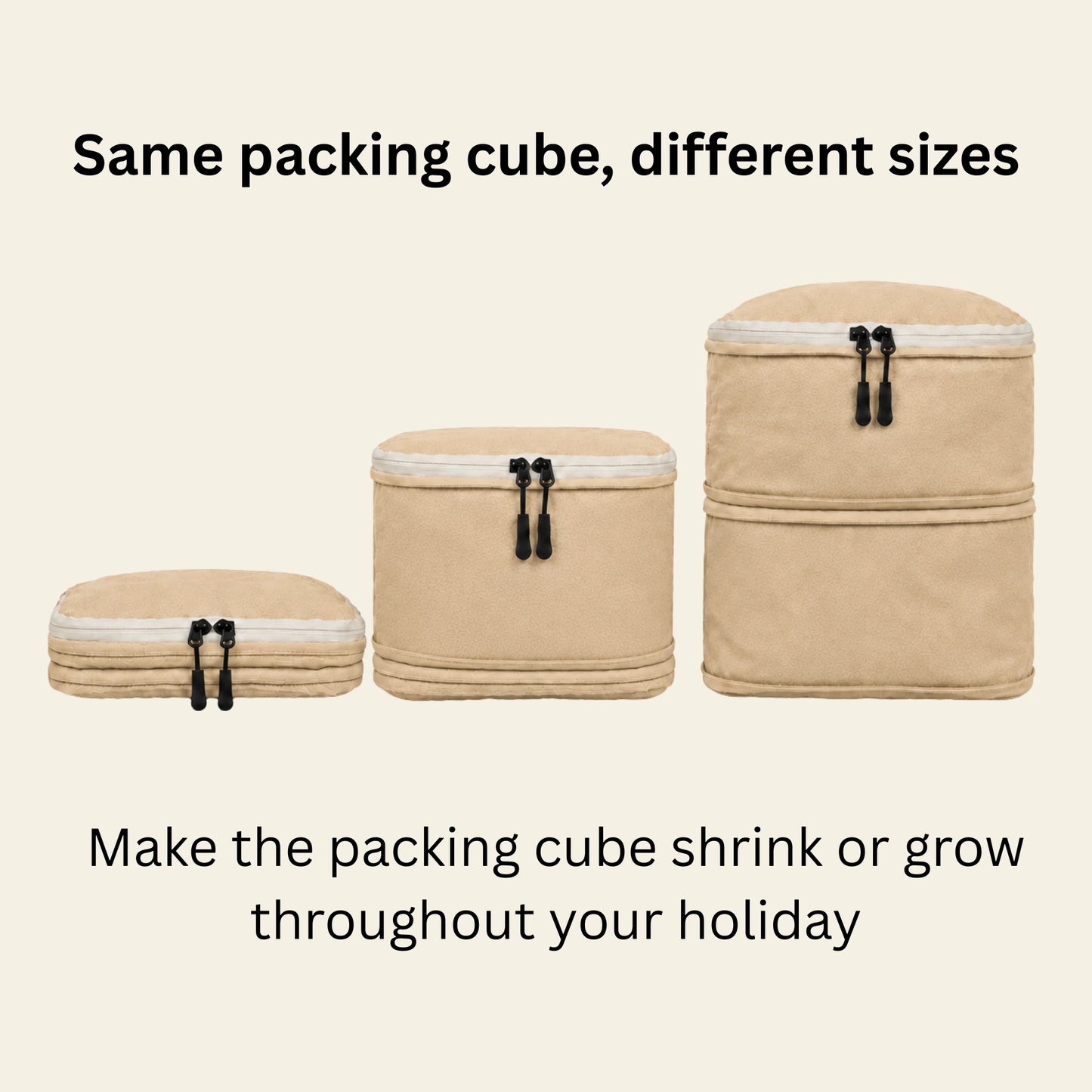 Double Layer Compression Packing Cubes