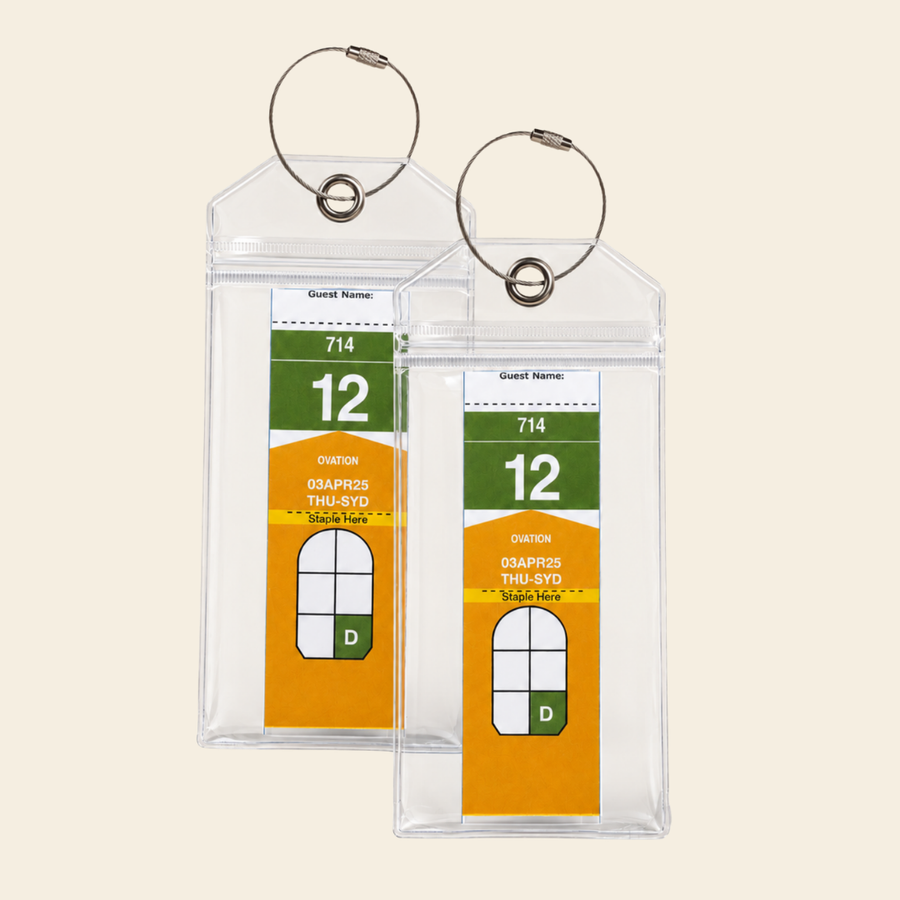 Cruise Luggage Tags (x2)